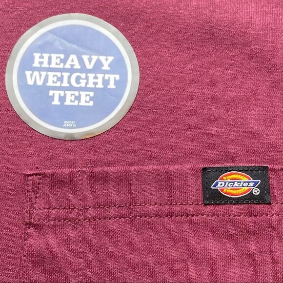 Dickies Heavyweight Crew T-shirt Size Large New With Tags - Picture 7 of 11
